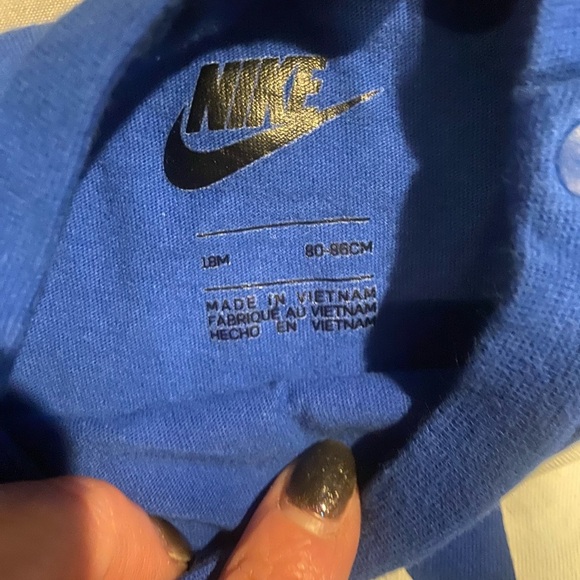 Nike Vibrant Blue Polo Shirt - Picture 2 of 2